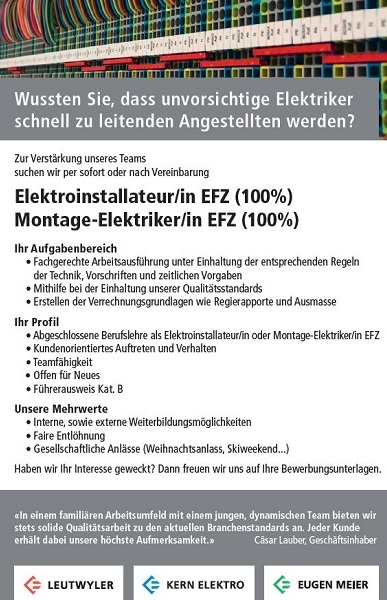 Stelleninserat_Gruppe